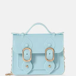 HAUTE SAUCE by Campus Sutra Suede Structured Sling Bag image 3