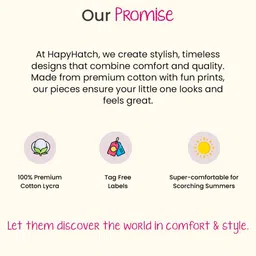 HapyHatch Girls Eggcited Printed Round Neck Short Sleeves Pure Cotton Tshirt image 4