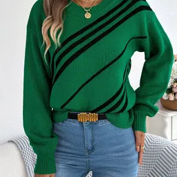StyleCast x Revolte Women Round Neck Long Sleeves Pullover image 5