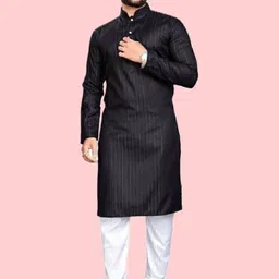ANUJ FASHION Men Blended A-Line Kurtas-picture-20