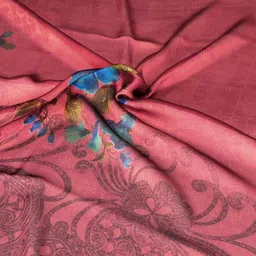 KALINI Floral Poly Chiffon Saree image 4