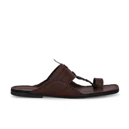 House of Pataudi Men Casual Slip On Kolhapuris image 5