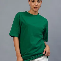 Mad Over Print Women Drop-Shoulder Sleeves Pockets T-shirt-picture-11