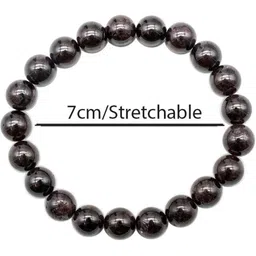 Divine souvenirs Unisex Artificial Beaded Elasticated Bracelet image 2