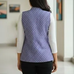 HERE&NOW Women Geometric Padded Jacket image 2