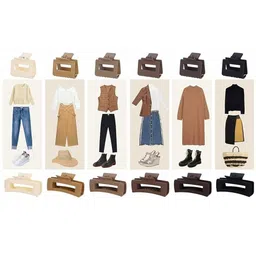 SZN Women Set of 6 Claw Clip image 5