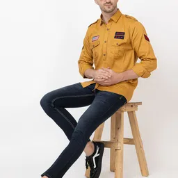 MODERNITY Men Comfort Slim Fit Casual Shirt image 2