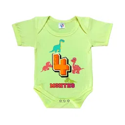 Cute Pals Infants Kids Typography Printed Envelope Neck Cotton Bodysuit-picture-26