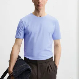 MISCHIEF MONKEY Round Neck Regular Fit Pure Cotton T-Shirt-picture-40