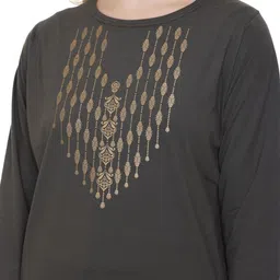 AMAHA FASHIONS Women 2 Printed T-shirt image 4