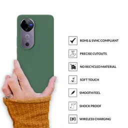 SPRIG Unisex Vivo T3 Ultra Impact Resistant Back Case image 3