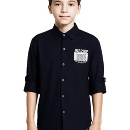 CAVIO Boys Comfort Printed Casual Shirt-image-63