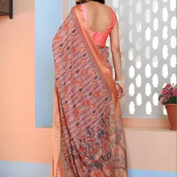 GULKEE FAB Floral Zari Handloom Saree image 2