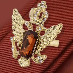 Curren Real Stones Studded Tie-Clip Brooch-picture-56