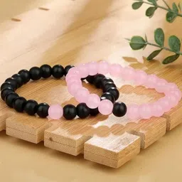 Divine souvenirs Unisex Set Of 2 Artificial Beaded Bracelets-picture-46