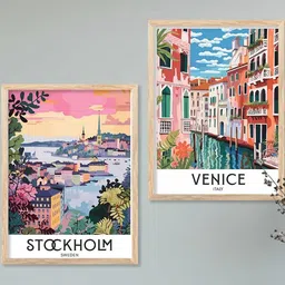 WALLLANE Brown Wood Wall Art image 4