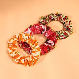 Choko Girls Set Of 3 Ponytail Holders-image-23