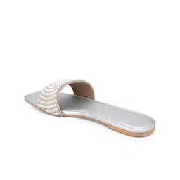 Hydes N Hues Embellished Women Open Toe Flats image 2