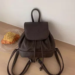 StyleCast x Revolte Women Solid Small Backpack image 4