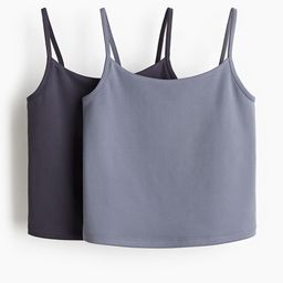 H&M 2-Pack Integral-Top Sports Tops With DryMove-picture-14