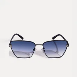 IDOR Women Rectangle Sunglasses with UV Protected Lens IDOR-2608-BLU image 5