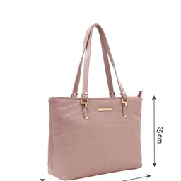 Rocia Women Solid Quilted Structured Shoulder Bag image 5