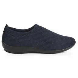 Liberty Women Textured Synthetic Slip-On Sneakers-image-55