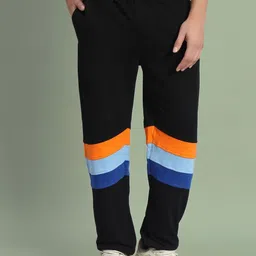 WEARDUDS Men Color-Blocked Relaxed-Fit Joggers image 1