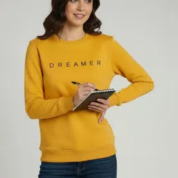 Calm Down Women Printed Sweatshirt image 5