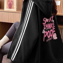 JC Mode Women Typography Lightweight Puffer Jacket image 4