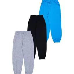 FAZZA Boys Set Of 3 Graphic Printed Cotton Track Pants image 2