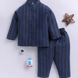 Clt.s Unisex Kids Striped Night suit-picture-17