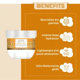 GLOW UP Bursty Orange Body Butter with Vitamin E & Essential Oils - 200 g image 2