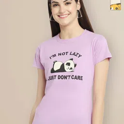 Metronaut Women Typography 2 Printed T-shirt-picture-37