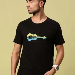 Urban Dog Men Graphic Printed Round Neck Cotton T-shirt-picture-13