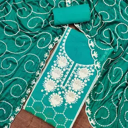 MANVAA Embroidered Unstitched Dress Material-picture-23