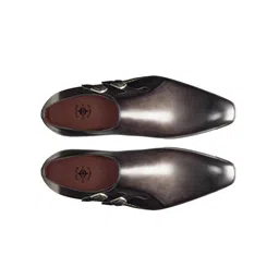 ITALIAN SHOES CO Men Leather Monks-picture-13