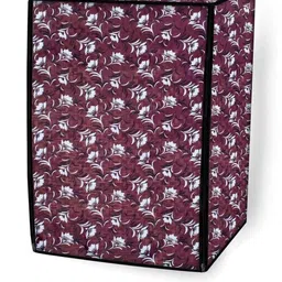 The Furnishing Tree Magenta Printed Washing Machine Cover image 3