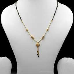 SONI JEWELLERY Gold-Plated Artificial Beads Mangalsutra image 4