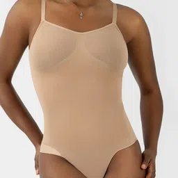 LULU & SKY Shoulder Straps Sleeveless Bodysuit-picture-24