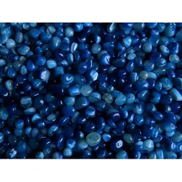 VANNEF Blue Glossy Onyx Garden Accessories Pebbles-picture-30