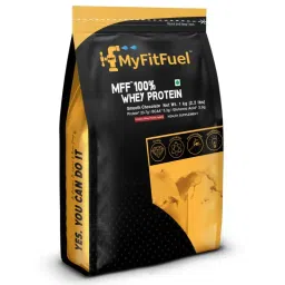 MyFitFuel 100% Whey Protein (Contains Whey Protein Isolate) Smooth Chocolate (1kg) image 1