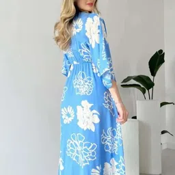Fashion2wear Floral Print Midi Dress image 4