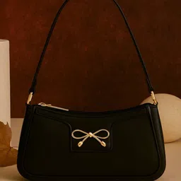 GLO GLAMP Elegant Crescent-Shaped Underarm Shoulder Bag-picture-52
