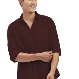 SHOWOFF Striped Standard Slim Fit Cotton Casual Shirt-picture-29