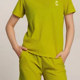 Lugo Round Neck T-Shirt With Shorts image 5