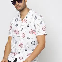 SHOWOFFFF Men Premium Printed Casual Shirt-picture-16