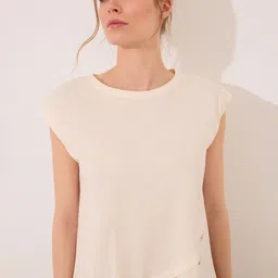 women'secret Extended Sleeves Pure Cotton Lounge Tshirts-picture-29