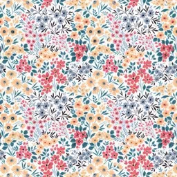 BOMBAY DYEING Blue Floral Printed 120 TC Double Queen Cotton Bedsheet With 2 Pillow Covers image 5