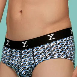 XYXX Printed Mid-Rise Shuffle Basic Briefs XYBRF62 image 2